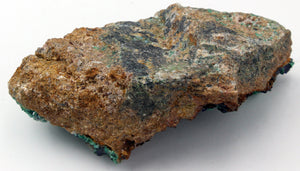 Azurite with Malachite, New South Wales, Australia, Cabinet-Sized Specimen