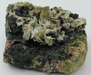 Diopside and Epidote  With Titanite, Norway, Large Cabinet-Sized Specimen