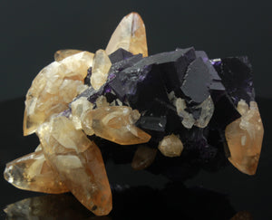 Calcite with Fluorite, Tennessee, USA, Large Cabinet-Sized Specimen