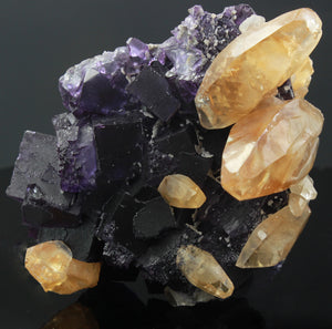 Calcite with Fluorite, Tennessee, USA, Large Cabinet-Sized Specimen