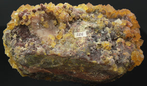 Fluorite with Baryte, Saxony, Germany, Large Cabinet-Sized Specimen