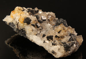 Fluorite with Sphalerite, Cumbria, England, Cabinet-Sized Specimen