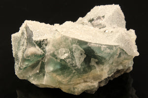 Fluorite with Quartz, Co. Durham, England, Large Cabinet-Sized Specimen