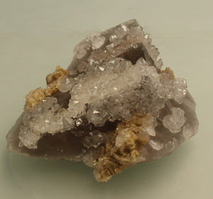 Fluorite with Quartz, Northumberland, England, Cabinet-Sized Specimen