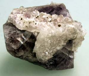 Fluorite with Calcite and Chalcopyrite, Co. Durham, England, Miniature-Sized Specimen
