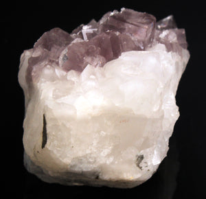 Fluorite on Quartz, Co. Durham, England, Cabinet-Sized Specimen