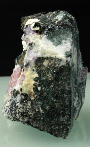 Hsianghualite with Cassiterite & Fluorite, Hunan Province China, Cabinet-Sized Specimen